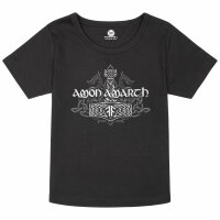 Amon Amarth (Thors Hammer) - Girly Shirt, schwarz, mehrfarbig, 104