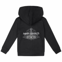 Amon Amarth (Thors Hammer) - Kids zip-hoody, black, multicolour, 104