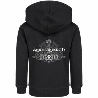 Amon Amarth (Thors Hammer) - Kids zip-hoody, black, multicolour, 128