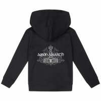 Amon Amarth (Thors Hammer) - Kinder Kapuzenjacke, schwarz, mehrfarbig, 152