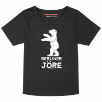 Berliner Jöre - Girly Shirt, schwarz, weiß, 152