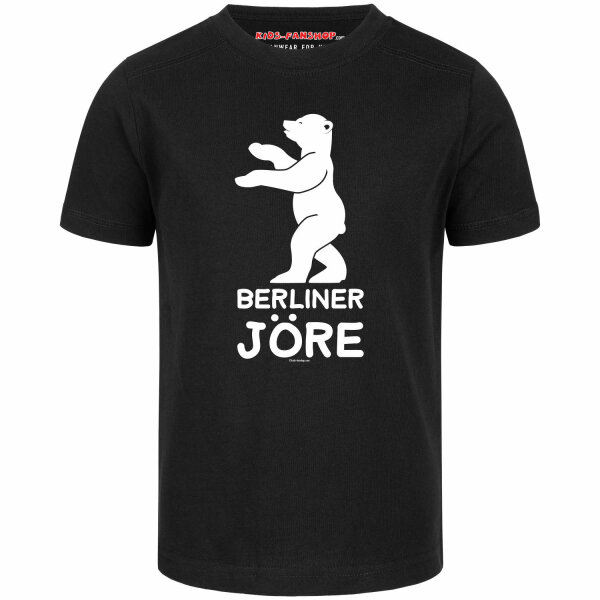 Berliner Jöre - Kinder T-Shirt, schwarz, weiß, 104