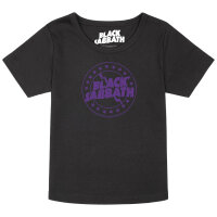 Black Sabbath (Emblem) - Girly Shirt, schwarz, purpur, 104
