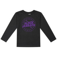 Black Sabbath (Emblem) - Kids longsleeve, black, purple, 104