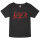 Slayer (Logo) - Girly shirt, black, red, 116