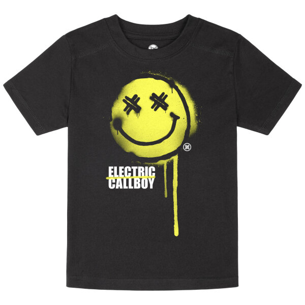 Electric Callboy (SpraySmiley) - Kids t-shirt, black, multicolour, 116