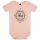 Gojira (Moon Phases) - Baby bodysuit, pale pink, black, 56/62