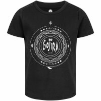 Gojira (Moon Phases) - Girly shirt, black, white, 140