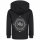 Gojira (Moon Phases) - Kids zip-hoody, black, white, 152