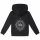 Gojira (Moon Phases) - Kids zip-hoody, black, white, 152