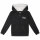 Gojira (Moon Phases) - Kids zip-hoody, black, white, 92
