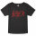Slayer (Logo) - Girly Shirt, schwarz, rot, 152