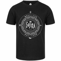 Gojira (Moon Phases) - Kids t-shirt, black, white, 116