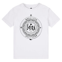 Gojira (Moon Phases) - Kinder T-Shirt, weiß, schwarz, 116
