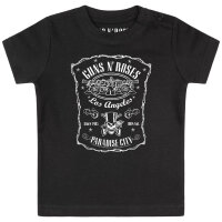 Guns n Roses (Paradise City) - Baby T-Shirt, schwarz,...