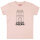 Hamburger Deern - Baby t-shirt, pale pink, black, 56/62