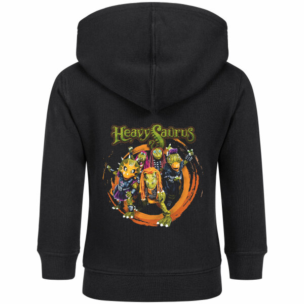 Heavysaurus (Rock n Rarr) - Baby zip-hoody, black, multicolour, 80/86