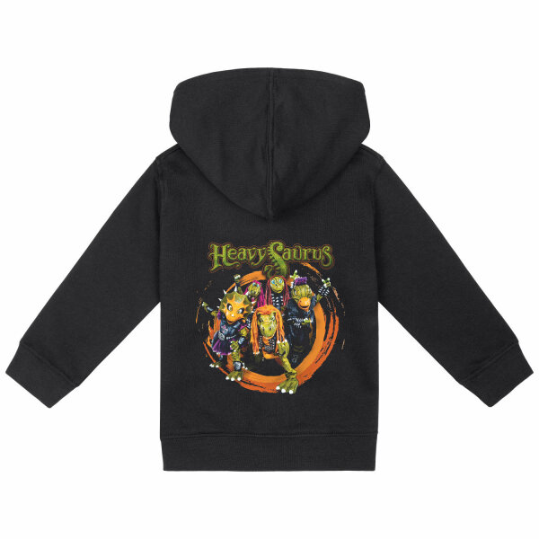 Heavysaurus (Rock n Rarr) - Baby zip-hoody, black, multicolour, 80/86