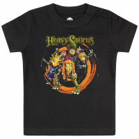 Heavysaurus (Rock n Rarr) - Baby T-Shirt, schwarz,...