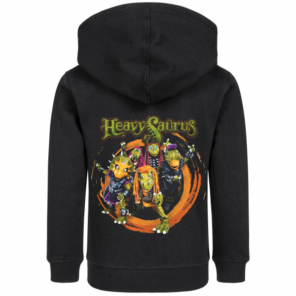 Heavysaurus (Rock n Rarr) - Kids zip-hoody, black, multicolour, 116