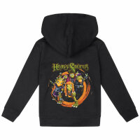 Heavysaurus (Rock n Rarr) - Kids zip-hoody, black, multicolour, 128
