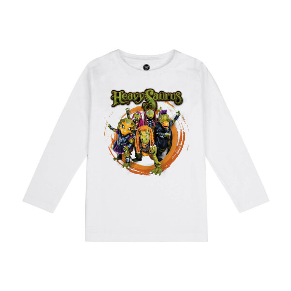 Heavysaurus (Rock n Rarr) - Kids longsleeve, white, multicolour, 128