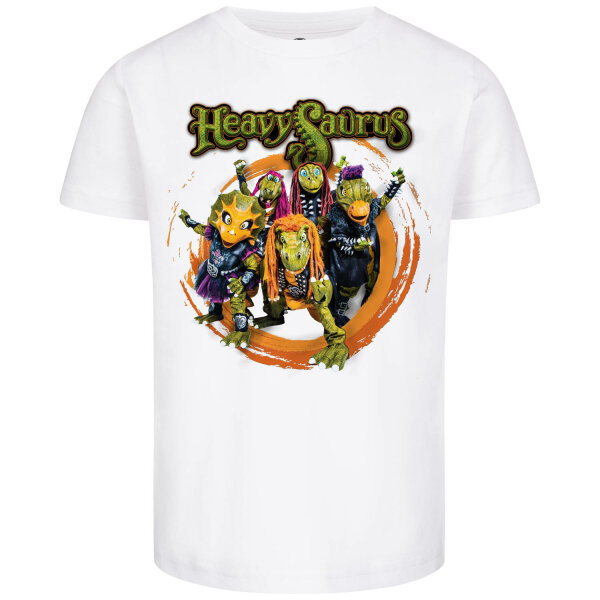 Heavysaurus (Rock n Rarr) - Kids t-shirt, white, multicolour, 140