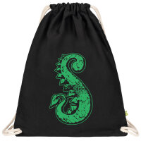 Heavysaurus (S) - Gym bag - black - green - one size