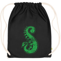 Heavysaurus (S) - Gym bag, black, green, one size
