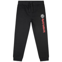 Iron Maiden (Eddie & Logo) - Kids sweatpants - black...