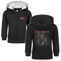 Iron Maiden (Senjutsu) - Baby Kapuzenjacke, schwarz, mehrfarbig, 56/62