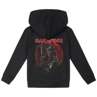 Iron Maiden (Senjutsu) - Kids zip-hoody, black, multicolour, 104