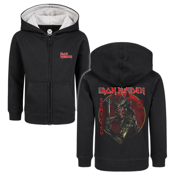 Iron Maiden (Senjutsu) - Kids zip-hoody, black, multicolour, 128