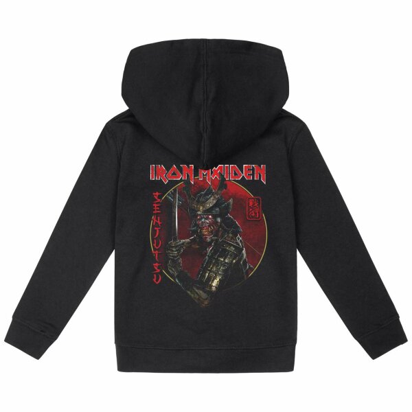 Iron Maiden (Senjutsu) - Kids zip-hoody, black, multicolour, 152