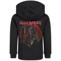 Iron Maiden (Senjutsu) - Kids zip-hoody, black, multicolour, 152