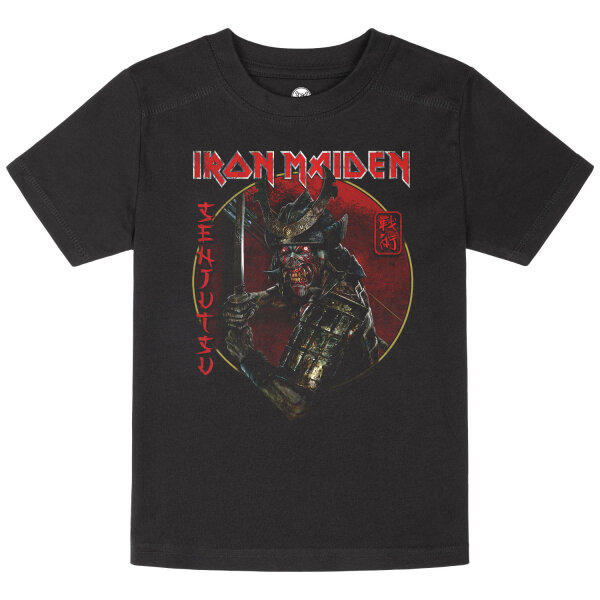 Iron Maiden (Senjutsu) - Kinder T-Shirt, schwarz, mehrfarbig, 128