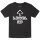 Level Up - Kinder T-Shirt, schwarz, weiß, 116