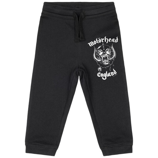 Motörhead (England: Stencil) - Baby sweatpants, black, white, 80/86