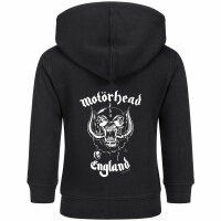 Motörhead (England: Stencil) - Baby Kapuzenjacke, schwarz, weiß, 56/62