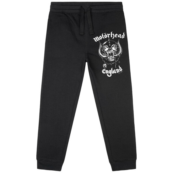 Motörhead (England: Stencil) - Kids sweatpants, black, white, 92