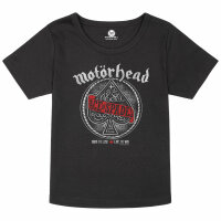 Motörhead (Red Banner) - Girly Shirt, schwarz, mehrfarbig, 104