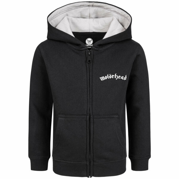 Motörhead (Red Banner) - Kids zip-hoody, black, multicolour, 152