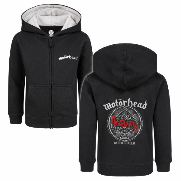 Motörhead (Red Banner) - Kids zip-hoody, black, multicolour, 164