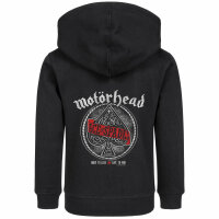 Motörhead (Red Banner) - Kids zip-hoody, black, multicolour, 164