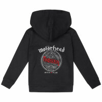 Motörhead (Red Banner) - Kids zip-hoody, black, multicolour, 164