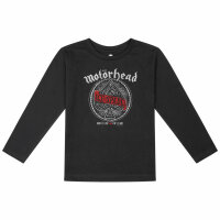Motörhead (Red Banner) - Kinder Longsleeve, schwarz, mehrfarbig, 104