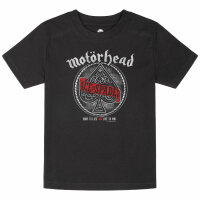 Motörhead (Red Banner) - Kinder T-Shirt, schwarz, mehrfarbig, 104