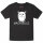 Nachteule - Kinder T-Shirt, schwarz, weiß, 116