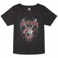 Never too young to rock - Girly shirt - black - multicolour - 104