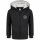 Never too young to rock - Kinder Kapuzenjacke - schwarz - mehrfarbig - 116